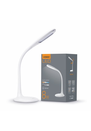 LED лампа настiльна VIDEX TF03W 8W 3000-5500K VL-TF03W - 295497