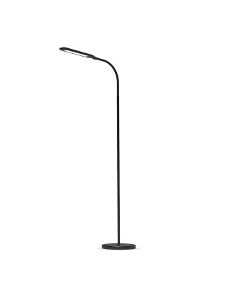 LED торшер чёрный VIDEX TF0702B 8W 3000-5500K