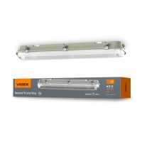 LED світильник IP65 лінійний під лампу 2хТ8 VIDEX 0,6М 220V VL-BNW-T8062G - 484824