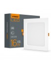 LED світильник Back вбудований квадрат VIDEX 16W 5000K VL-DLBS-165 - 480482