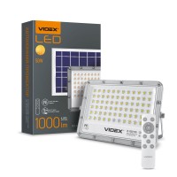 LED прожектор автономний VIDEX 1000LM 5000K 3.2V VL-FSO2-505 - 482493