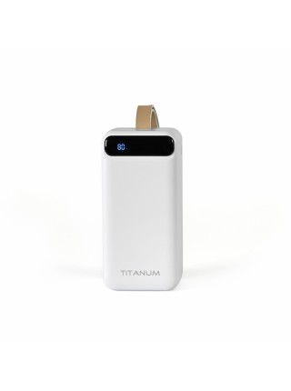 Повербанк 50000mAh TITANUM 741S 22.5W White TPB-741S-W - 484275