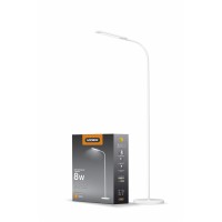LED торшер білий VIDEX TF0702W 8W 3000-5500K