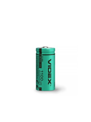 Акумулятор VIDEX Li-ion 18350 (без захисту) 1100mAh bulk/1шт 18350/1100/1B - 601487