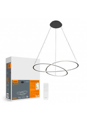 LED світильник функціональний VIDEX DECORA 110W VL-CLD-989-BK VL-CLD-989-BK - 486293