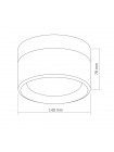 LED світильник IP65 круглий VIDEX BHD01 9W 2800-4000-6000K White VL-BHD01-09CWW - 487788