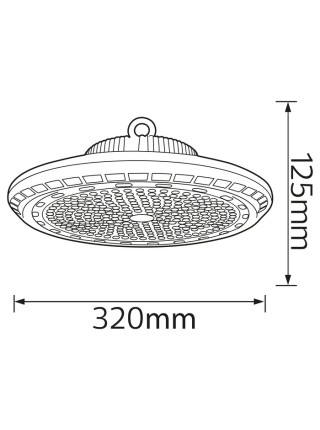 Світлодіодний світильник підвісний ARTEMIS-150 HOROZ ELECTRIC 
063-003-0150-010
