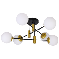 Світильник HOPFEN LOFT Bälle C 6 GBK (E27, max 6 x 40W)
