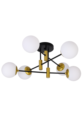 Світильник HOPFEN LOFT Bälle C 6 GBK (E27, max 6 x 40W)