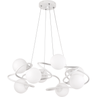 Світильник HOPFEN LOFT Bälle ZPD 8 WH (G9, max 8 x 40W)