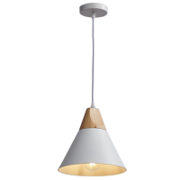 Світильник HOPFEN LOFT CN PD 1 WH (E27, max 40W)
