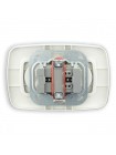 Розетка подвійна без заземлення срібло ELA HOROZ ELECTRIC 112-007-0007-020