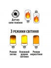 Світлодіодна лампа з ефектом полум’я FIREFLUX 5W E27 HOROZ ELECTRIC 001-048-0005-010