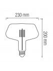 Світлодіодна лампа Filament GINZA-XL 8W Е27 Титан HOROZ ELECTRIC 001-050-0008-120