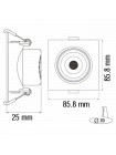 Світлодіодний світильник MAYA-5 5W 6400К HOROZ ELECTRIC 016-054-0005-010