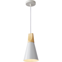 Світильник HOPFEN LOFT NT 1 WH (E27, max 40W)