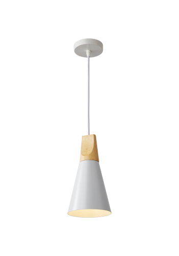 Світильник HOPFEN LOFT NT 1 WH (E27, max 40W)
