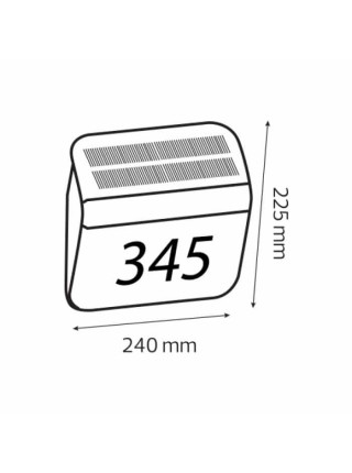 Світлодіодний світильник фасадний OMNIA HOROZ ELECTRIC 
078-013-0003-020