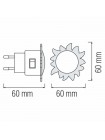 Нічник led REX зелений HOROZ ELECTRIC 085-001-0002-012