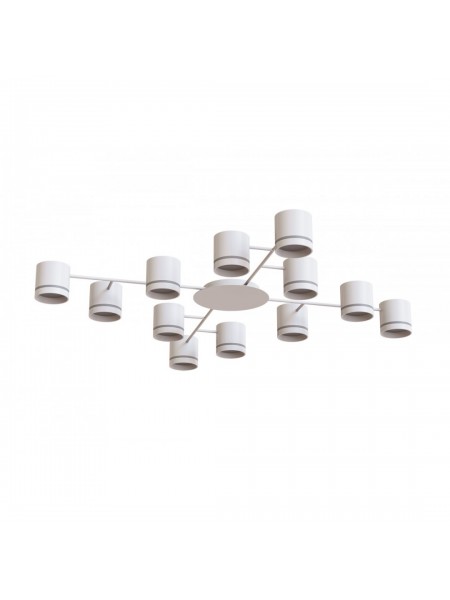 Світильник STARK CL-12-133 12xGX53 WH, 990х100мм, білий, HOPFEN