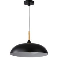 Світильник HOPFEN LOFT TNW 1 PD BK (E27, max 40W)