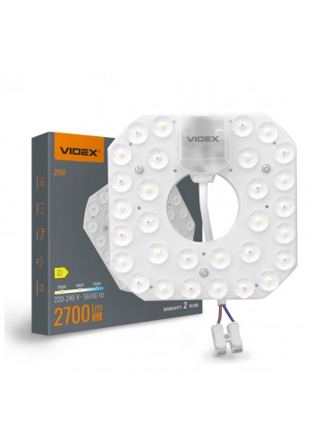 LED модуль для світильників 20W VIDEX VL-MLC-20C 3000-4000-6500K VL-MLC-20C - 487856