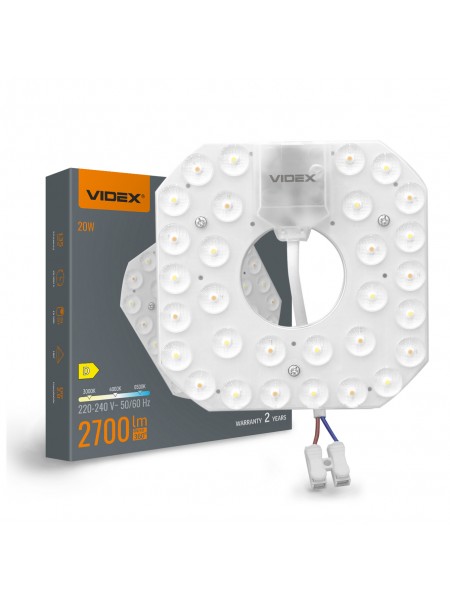 LED модуль для світильників 20W VIDEX VL-MLC-20C 3000-4000-6500K VL-MLC-20C - 487856