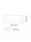 Блок живлення для LED стрічки VIDEX DC12V 8.25A 100W (VL-LST-P100-12V) VL-LST-P100-12V - 486033