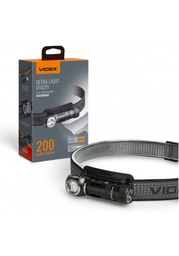 Портативний світлодіодний ліхтарик VIDEX VLF-A056H 200Lm 5000K VLF-A056H - 488112