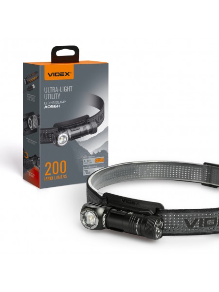 Портативний світлодіодний ліхтарик VIDEX VLF-A056H 200Lm 5000K VLF-A056H - 488112