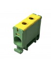 Клемник на DIN-рейку Al 6-50/Cu 2.5-50 мм² жовто-зелений Промфактор ( FT1050G )