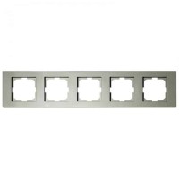 Рамка 5-на GRANO антрацит OVIVO 
400-130000-250