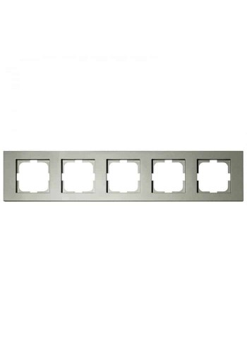 Рамка 5-на GRANO антрацит OVIVO 400-130000-250