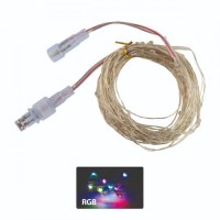 Гірлянда вулична світлодіодна вологозахищена в силіконі MONTANA-RGB HOROZ ELECTRIC 
080-001-0004-070