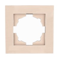 Рамка ELBI VEGA Colorline латте 1-на (510-014110-271)