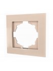 Рамка ELBI VEGA Colorline латте 1-на (510-014110-271)