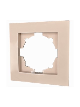 Рамка ELBI VEGA Colorline латте 1-на (510-014110-271)