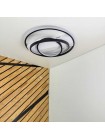 Світильник LED smart NITRO+пульт 100W 3000-5000K IP20 біло-чорний круг ( 220835​ )