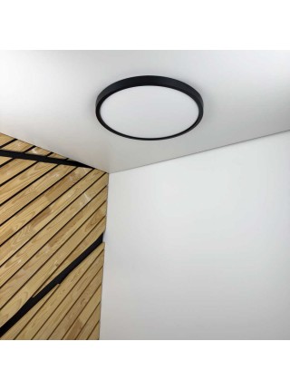 Світильник LED MILLENNIUM 38W 5000K круг чорний Violux ( 351238 )