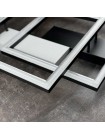 Світильник LED smart BRIONI-S+пульт 84W 3000-5000K IP20 квадрат біло-чорний Violux ( 220705 )