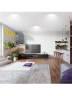 Світильник LED даунлайт Violux ALUMIN 9W 4200K круг IP20 ( 120160 )