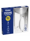 Світильник LED даунлайт Violux FRAME 18W 4200K квадрат IP20 ( 121220 )
