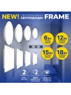 Світильник LED даунлайт Violux FRAME 18W 4200K квадрат IP20 ( 121220 )