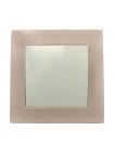 Рамка ELBI VEGA Colorline латте 1-на (510-014110-271)