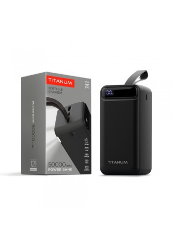 Повербанк TITANUM 741 Black 50000mAh TPB-741-B - 483421