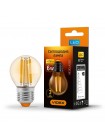 LED лампа VIDEX Filament G45FA 6W E27 2200K бронза VL-G45FA-06272 - 299068
