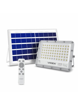 LED прожектор автономний VIDEX 1000LM 5000K 3.2V VL-FSO2-505 - 482493