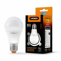 LED лампа с регулировкой яркости VIDEX  A60eD3 10W E27 4100K