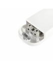 Колодка подовжувача без заземлення 3 гнізда з кнопкою біла TITANUM STANDARD TF-BS310-W - 483827