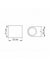 LED Світильник архітектурний AR031 IP54 VIDEX 3W 2700K VL-AR031-032B - 480857